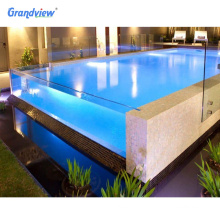 Hojas de acrílico de piscina acrílica transparente